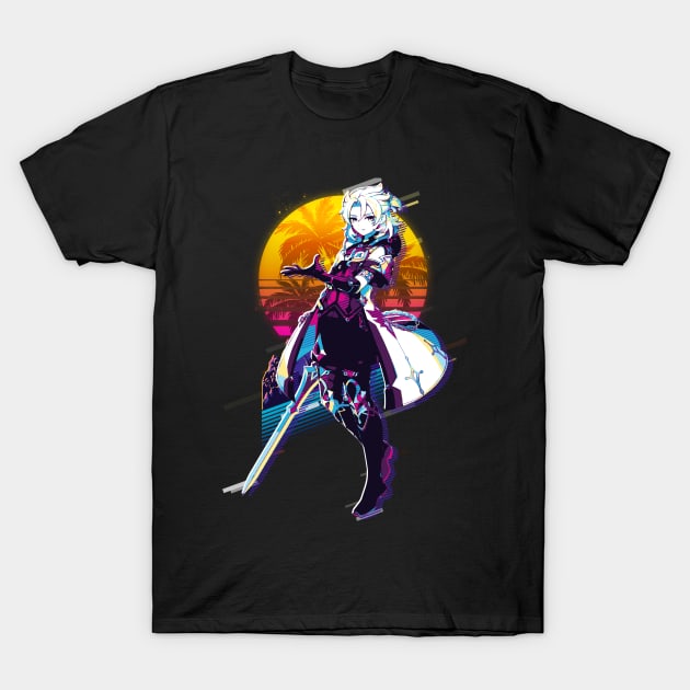 Albedo Genshin Impact T-Shirt by DIY Kulon Progo 